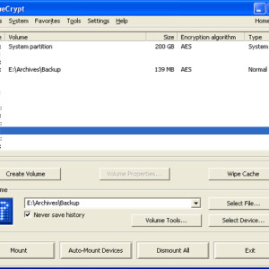 file backup 86 - TrueCrypt