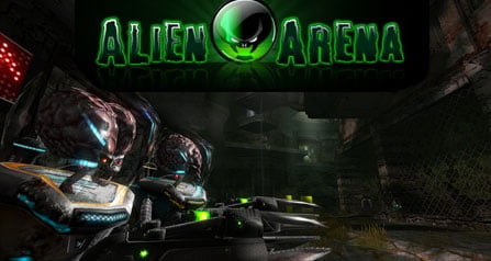Alien arena is a first person shooter game
