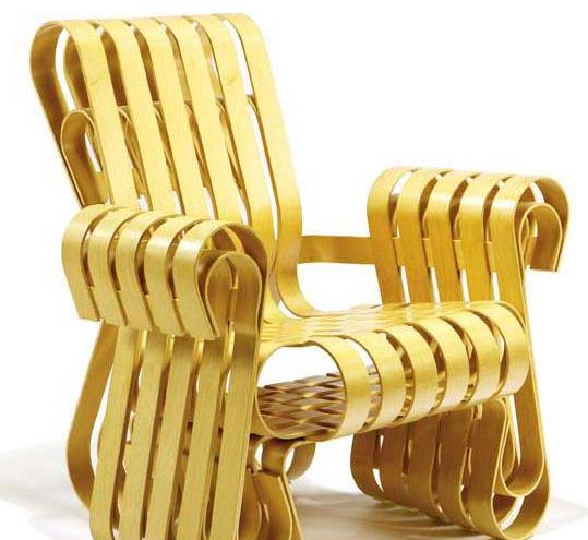 most expensive chair: Gehry Power Play club chair -$9.330