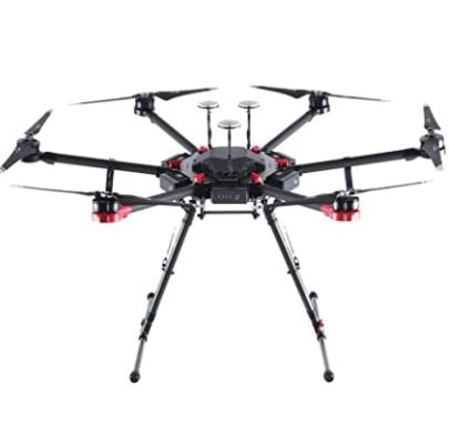 Most expensive drone: dji matrice 600 pro hexacopter with remote controller -$4500