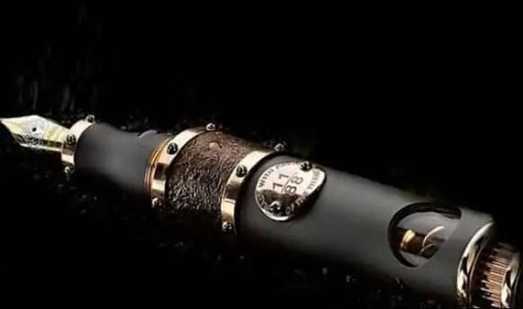 most expensive pen: Titanic-DNA Fountain Pens by Romain Jerome -$5,000