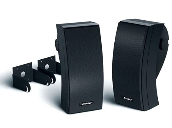 most expensive speaker: Bose 251 Environmental Outdoor Speakers $398.00