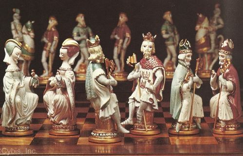 Most expensive chess set: the cybis chessmen -$49,900