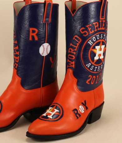 most expensive cowboy boots: Wheeler Boot Company Football-themed Cowboy Boot -$17,000