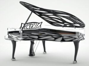 most expensive pianos: Lucid Blüthner Hive Xtravaganza -$200,000
